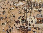 Camille Pissarro French Grand Theater Square oil painting